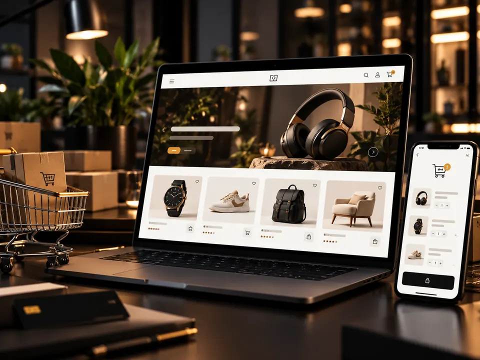 Test d’un site sur ordinateur et smartphone